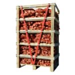 Palette Économique de 84 Sacs de Bois de Chauffage en Sac Ultra Sec – Charme